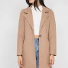 Vestes L Manteaux^Outfitbook Manteau ajusté CAMEL