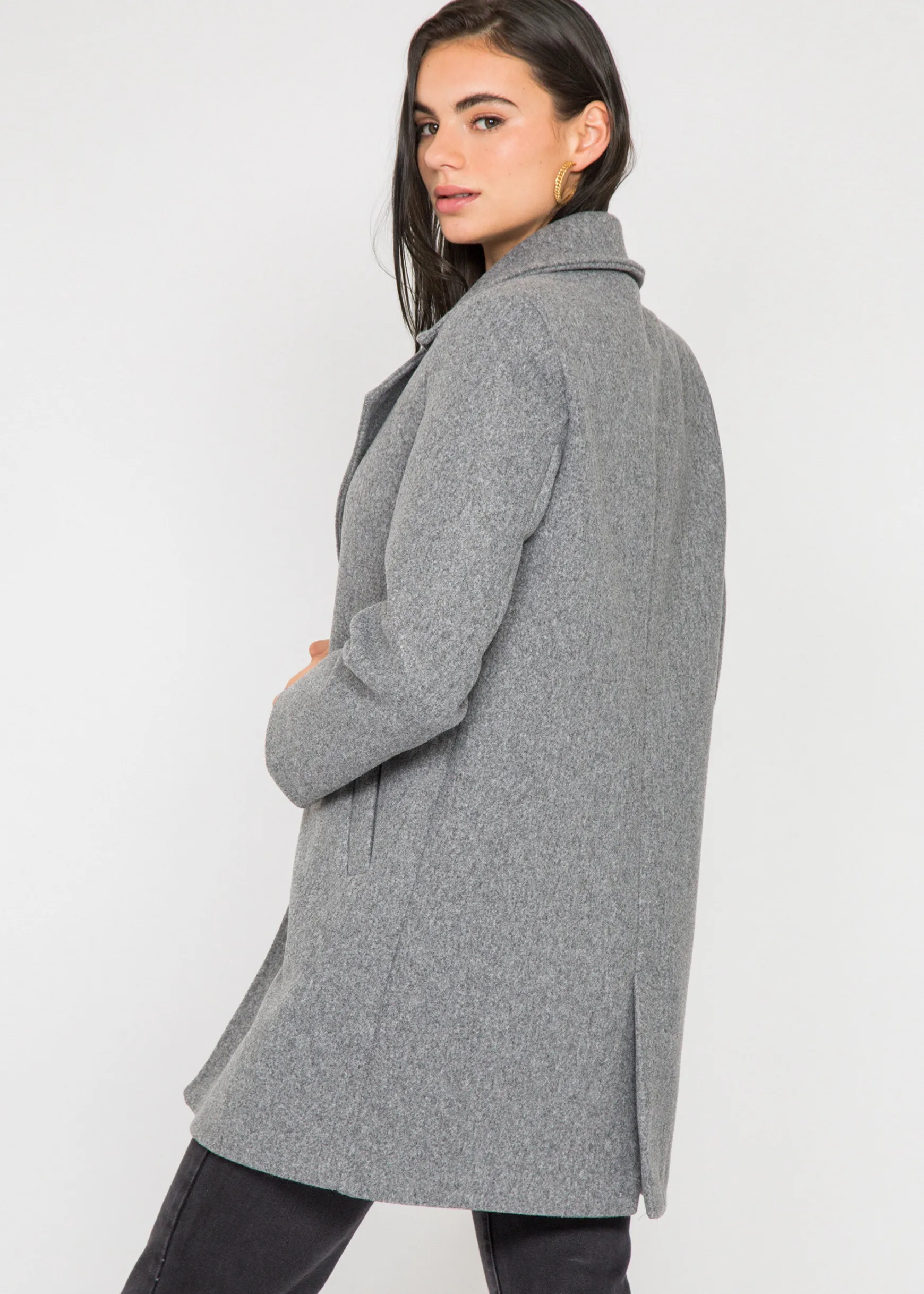 Vestes L Manteaux^Outfitbook Manteau ajusté GRIS