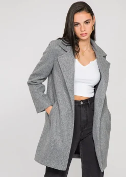 Vestes L Manteaux^Outfitbook Manteau ajusté GRIS
