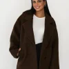 Vestes L Manteaux^Outfitbook Manteau court MARRON