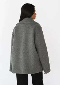 Vestes L Manteaux^Outfitbook Manteau court GRIS