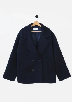 Vestes L Manteaux^Outfitbook Manteau court BLEU
