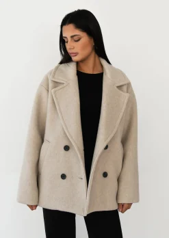 Vestes L Manteaux^Outfitbook Manteau court BEIGE