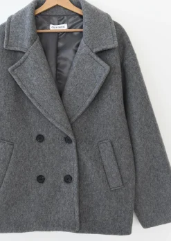 Vestes L Manteaux^Outfitbook Manteau court GRIS