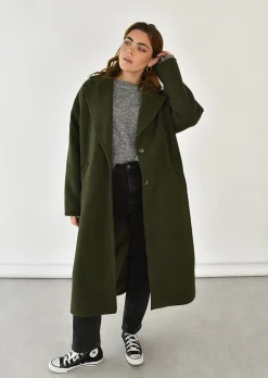 Vestes L Manteaux^Outfitbook Manteau oversize KAKI