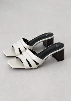 Sandales À Talons^Outfitbook Mules à talon bout carré