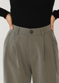Pantalons^Outfitbook Pantalon à pinces TAUPE