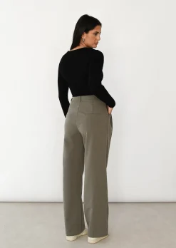 Pantalons^Outfitbook Pantalon à pinces TAUPE