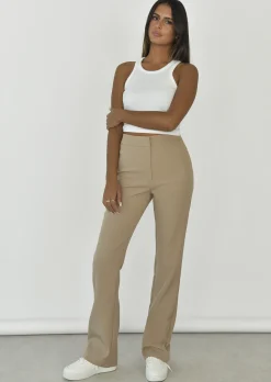 Pantalons^Outfitbook Pantalon ajusté TAUPE