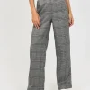 Pantalons^Outfitbook Pantalon ample à carreaux GRIS