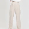 Pantalons^Outfitbook Pantalon taille haute à carreaux BEIGE