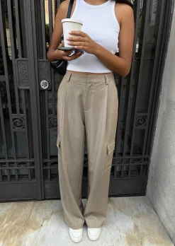 Pantalons^Outfitbook Pantalon cargo TAUPE
