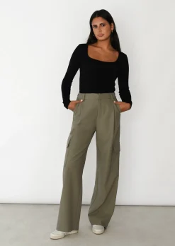 Pantalons^Outfitbook Pantalon cargo KAKI
