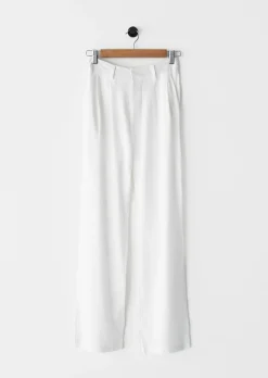 Pantalons^Outfitbook Pantalon de costume en lin BLANC
