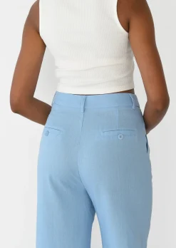 Pantalons^Outfitbook Pantalon de costume en lin BLEU