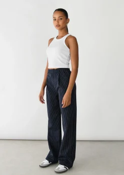 Pantalons^Outfitbook Pantalon de costume rayures BLEU