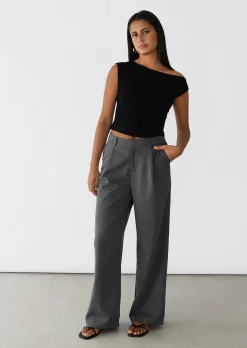Pantalons^Outfitbook Pantalon de costume wideleg GRIS