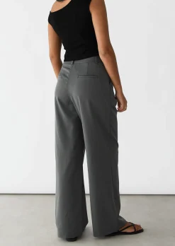 Pantalons^Outfitbook Pantalon de costume wideleg GRIS