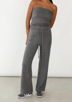 Pantalons^Outfitbook Pantalon en maille GRIS