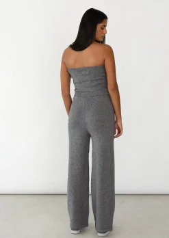 Pantalons^Outfitbook Pantalon en maille GRIS
