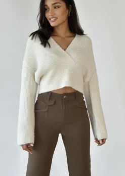 Pantalons^Outfitbook Pantalon flare MARRON