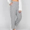 Pantalons^Outfitbook Pantalon fuselé à carreaux NOIR