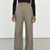 Pantalons^Outfitbook Pantalon large TAUPE