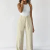 Pantalons^Outfitbook Pantalon large beige