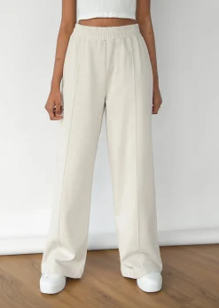 Pantalons^Outfitbook Pantalon large beige