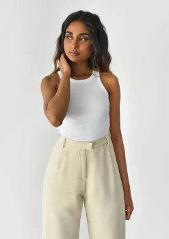 Pantalons^Outfitbook Pantalon large beige