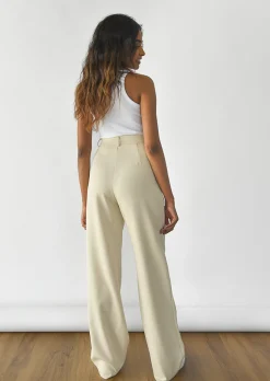 Pantalons^Outfitbook Pantalon large beige