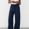 Pantalons^Outfitbook Pantalon large lin cordon Bleu