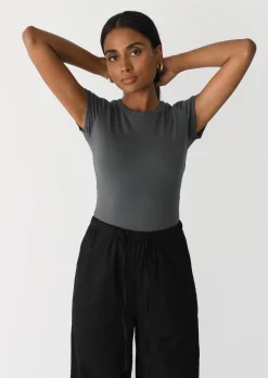 Pantalons^Outfitbook Pantalon large lin cordon NOIR