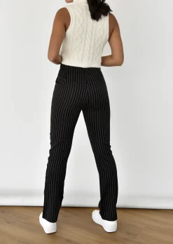Pantalons^Outfitbook Pantalon rayé NOIR
