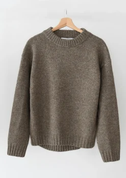 Pulls L Cardigans^Outfitbook Pull col ras-du-cou TAUPE