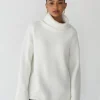 Pulls L Cardigans^Outfitbook Pull col roulé en maille BLANC