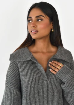 Pulls L Cardigans^Outfitbook Pull en maille avec col à revers