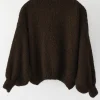 Pulls L Cardigans^Outfitbook Pull en maille laine MARRON