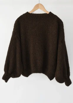 Pulls L Cardigans^Outfitbook Pull en maille laine MARRON