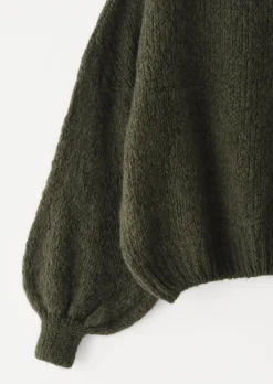 Pulls L Cardigans^Outfitbook Pull en maille laine KHAKI