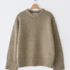Pulls L Cardigans^Outfitbook Pull en maille oversize taupe