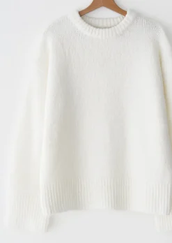 Pulls L Cardigans^Outfitbook Pull en maille oversize blanc