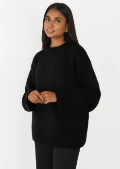 Pulls L Cardigans^Outfitbook Pull en maille oversize noir
