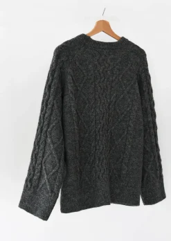 Pulls L Cardigans^Outfitbook Pull en maille torsadée GRIS
