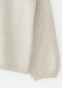 Pulls L Cardigans^Outfitbook Pull maille oversize col rond BEIGE
