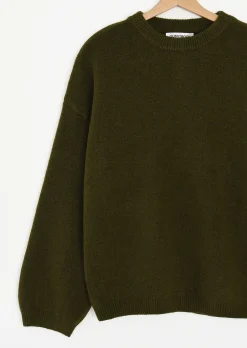 Pulls L Cardigans^Outfitbook Pull maille oversize col rond KHAKI