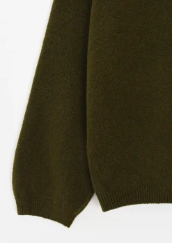 Pulls L Cardigans^Outfitbook Pull maille oversize col rond KHAKI