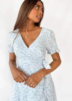Robes^Outfitbook Robe fleurie cache coeur à volants
