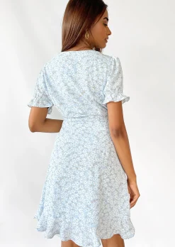 Robes^Outfitbook Robe fleurie cache coeur à volants