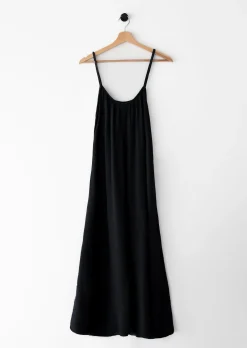 Robes^Outfitbook Robe longue en coton NOIR